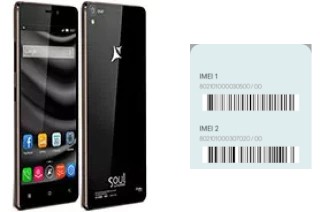 Como ver o código IMEI em X2 Soul Mini