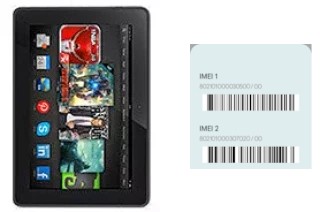 Como ver o código IMEI em Kindle Fire HDX 8.9