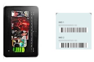 Como ver o código IMEI em Kindle Fire HD 8.9