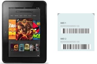 Como ver o código IMEI em Kindle Fire HD