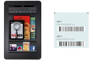 Como ver o código IMEI em Kindle Fire