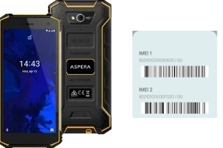 Como ver o código IMEI em Aspera R9