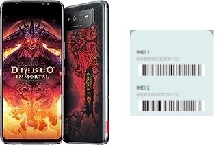 Como ver o código IMEI em ROG Phone 6 Diablo Immortal Edition