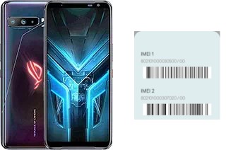 Como ver o código IMEI em ROG Phone 3 Strix