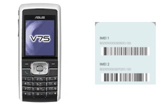 Como ver o código IMEI em Asus V75