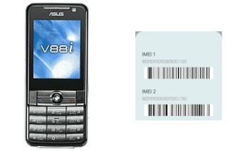 Como ver o código IMEI em V88i