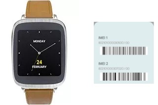 Como ver o código IMEI em Zenwatch WI500Q