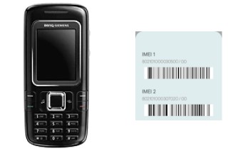 Como ver o código IMEI em BenQ-Siemens C81