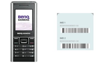 Como ver o código IMEI em BenQ-Siemens E52