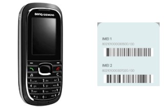 Como ver o código IMEI em BenQ-Siemens E81