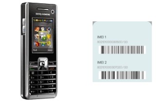 Como ver o código IMEI em BenQ-Siemens S81