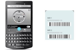 Como ver o código IMEI em Porsche Design P'9983