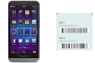 Como ver o código IMEI em BlackBerry A10