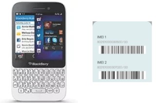 Como ver o código IMEI em BlackBerry Q5