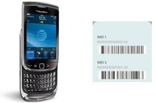 Como ver o código IMEI em Torch 9800