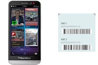 Como ver o código IMEI em BlackBerry Z30