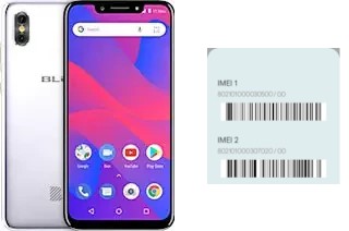 Como ver o código IMEI em BLU Vivo One Plus (2019)