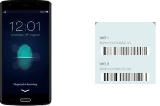 Como ver o código IMEI em Bluboo X6