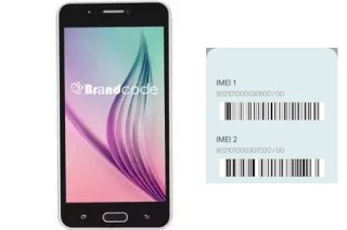 Como ver o código IMEI em Brandcode B7S