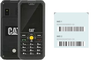 Como ver o código IMEI em Cat B30