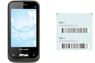 Como ver o código IMEI em Celkon A9