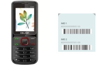 Como ver o código IMEI em C303