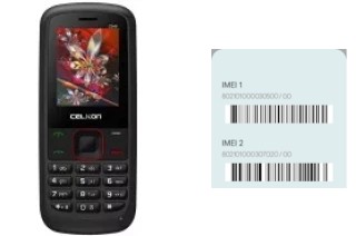 Como ver o código IMEI em C349