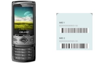 Como ver o código IMEI em Celkon C55