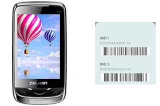 Como ver o código IMEI em Celkon C75