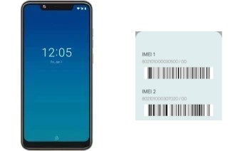 Como ver o código IMEI em CENTRIC A2