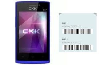 Como ver o código IMEI em CKK mobile S17