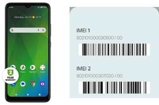 Como ver o código IMEI em Magic 5G