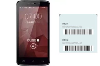 Como ver o código IMEI em Cube1 S700