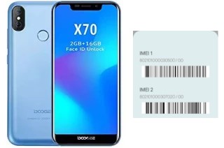 Como ver o código IMEI em Doogee X70