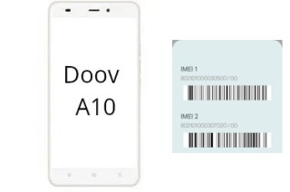 Como ver o código IMEI em Doov A10