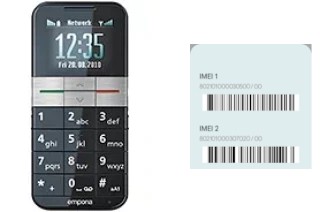 Como ver o código IMEI em Elegance