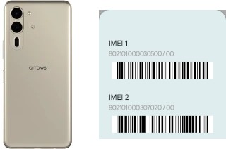 Como ver o código IMEI em Arrows We2 Plus M06