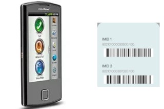 Como ver o código IMEI em nuvifone A50