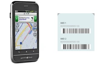 Como ver o código IMEI em Garmin-Asus A10