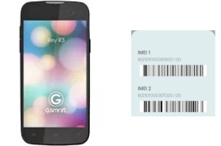 Como ver o código IMEI em GSmart Rey R3