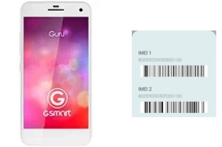 Como ver o código IMEI em GSmart Guru (White Edition)