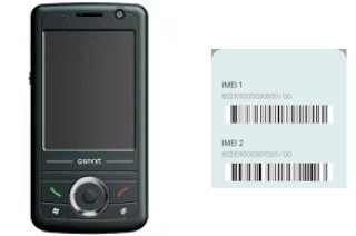 Como ver o código IMEI em GSmart MS800