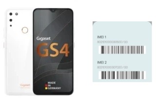 Como ver o código IMEI em Gigaset GS4