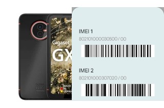 Como ver o código IMEI em Gigaset GX4