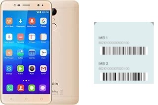 Como ver o código IMEI em Haier L7