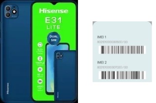 Como ver o código IMEI em E31 LITE