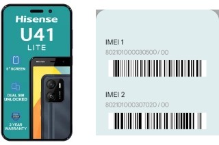 Como ver o código IMEI em U41 Lite