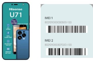 Como ver o código IMEI em HiSense U71