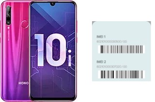 Como ver o código IMEI em Honor 10i