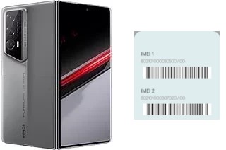 Como ver o código IMEI em Magic V2 RSR Porsche Design